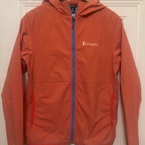 Cotopaxi Vuelta Performance Windbreaker Jacket - Women's Small - Nectar/Coastal